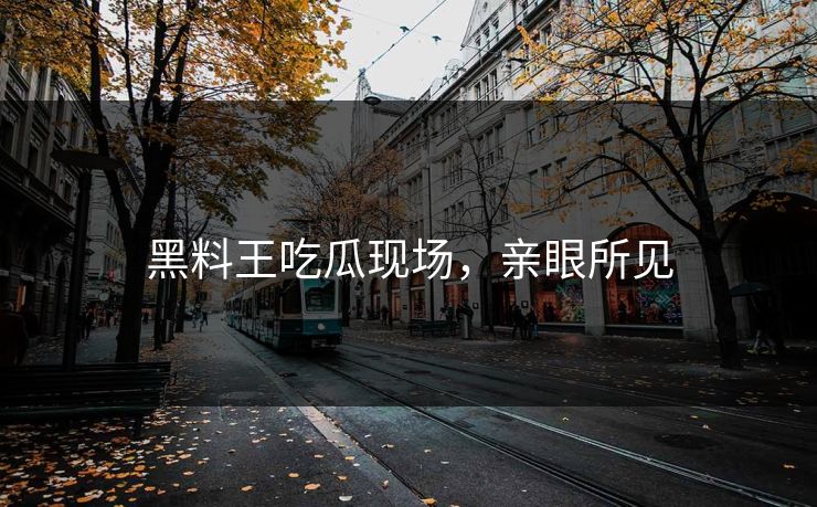 黑料王吃瓜现场，亲眼所见